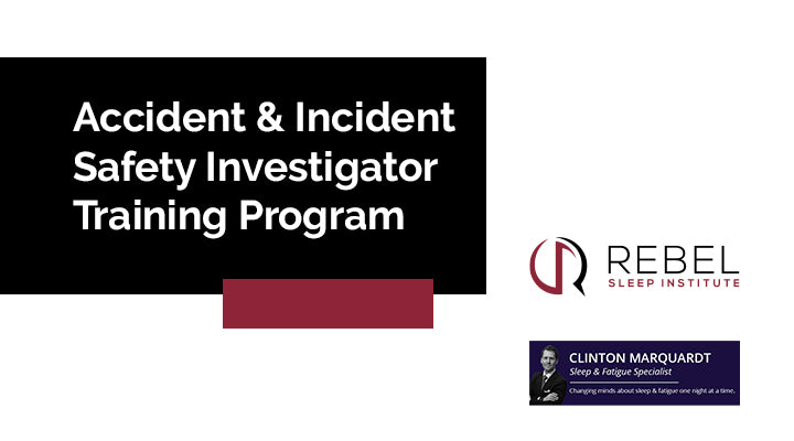 Accident and Incident Safety Investigator Training Program